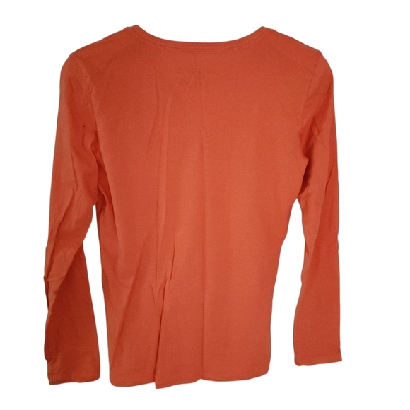 LIFE IS GOOD Freedom Bicycle Graphic Long Sleeve Tee orange xs - Picture 2 of 11